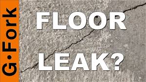 The floor around the walls is bone dry. How To Repair Cracks And Leaks In Basement Walls And Floors Gardenfork Youtube