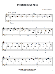 The original is in c# minor. Ludwig Van Beethoven Moonlight Sonata Sheet Music Notes Score Easy Piano Download Printable