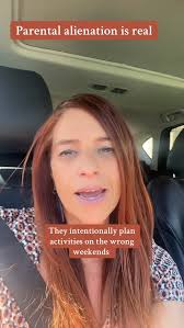 The alienating parent intentionally plans fun activity