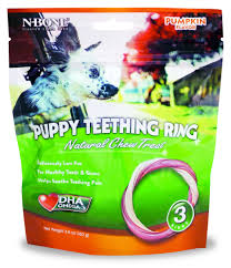 Contains no wheat, corn, plastic, rubber or nylon. N Bone Puppy Teething Ring Puppy Teething Chew Lambert Vet Supply