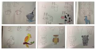 Female bases, girls in dress or hair, male bases and animal, chibi group, lineart easy pose. 20 Fun Kids Drawings With Number As A Base Page 3 Of 3