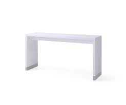 Christner Counter Height Dining Table White Bar Table Blue Chairs Living Room Modern Bar Table