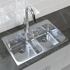 4.4 out of 5 stars. Cantrio Koncepts Double Basin Topmount Kitchen Sink S Steel 31 X 20 5 Kss 522 Rona