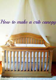 A crib canopy is a simple but enchanting touch for your baby's nursery. How To Make A Crib Canopy Finding Silver Linings