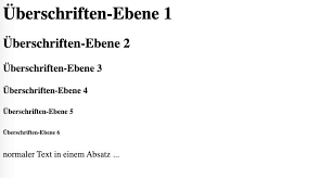 Wie das ganz einfach funktioniert, zeigen wir ihnen in diesem praxistipp. Uberschriften In Html Erstellen Mit H1 H2 Bis H6