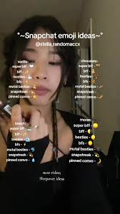 Creative Snapchat Emoji Ideas for Besties and BFFs