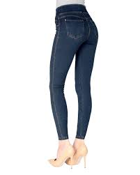 Slimme Memoi Denim Shaping Jean Leggings Womens Premium Jeggings