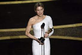 She has received critical acclaim and numerous accolades, including two academy awards, a bafta award, three golden globe awards, and three screen actors guild awards. Zellweger Completes Comeback With Best Actress Oscar Win
