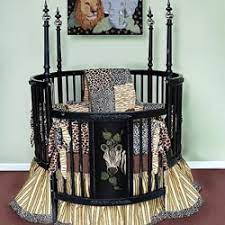 Safari Round Crib Bedding