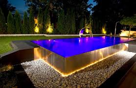 Berndorf Baderbau Stainless Steel Private Pool Germany Bavaria Modern Pool By London Swimming Pool Company Modern Homify Hồ Bơi Bể Bơi