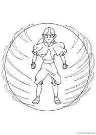 Select from 35919 printable coloring pages of cartoons, animals, nature, bible and many more. Avatar The Last Airbender Coloring Pages Tv Film Aang Possessed By Avatar Spirit 2020 00349 Coloring4free Coloring4free Com