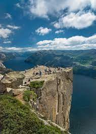 The hike to preikestolen is of moderate difficulty. Preikestolen Wikipedia
