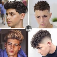 This is a hairstyle for medium hair for college where the hair is closely clipped and the sides faded. 101 Best Hairstyles For Teenage Guys Cool 2020 Styles