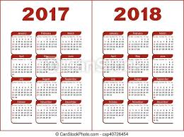 Scarica gratis il calendario 2017 annuale in vettoriale misure cm. Calendario 2017 2018 Lettere Fondo 2017 Figure 2018 Nero Calendario Bianco Rosso Canstock