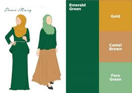 Padanan Warna Baju Dan Tudung Untuk Wanita Bertudung Mataa