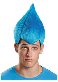 Wacky Light Blue Wig