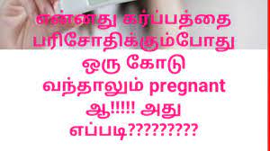 Pregnancy Test In Tamil Pregnancy Test