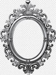 Maybe you would like to learn more about one of these? Gray Wooden Frame Victorian Era Frames Georgian Era Gold Leaf Vintage Tattoo Monochrome Mirror Png Pngegg