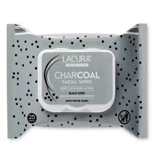 Aldi Lacura Charcoal Facial Wipes