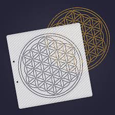Check spelling or type a new query. Plotterdatei Schablone Flower Of Life Blume Des Lebens