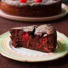 Nigella Lawson S Chocolate Raspberry Pudding Cake How To Eat Recipe Desserts Pudding Cake Cake Recipes