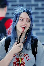 Billie Eilish Blue Hair Billie Eilish Billie Blue Hair