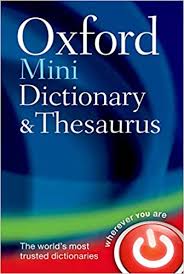 Oxford Mini Dictionary And Thesaurus Oxford Languages 9780199692637 Amazon Com Books