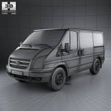 3d Model Of Ford Transit Tourneo Swb Low Roof 2012 Ford Transit Van 3d Model