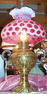 Fenton Lamp Glass Fenton Lamps Glass Lamp Fenton Glassware