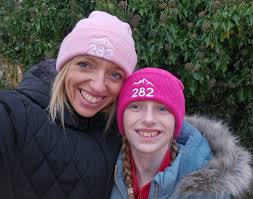 with permission from admin* Molly, my daughter has started a small venture  selling beanie hats to celebrate her love of mountains ⛰️ Please give her  page a like, follow and share. Perfect