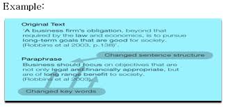 To say or write something again in a different and usually clearer way: Paraphrasing