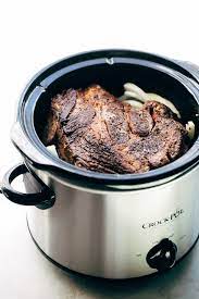 Add the beef consommé, beef broth, onion, soy sauce, and worcestershire sauce. Soul Warming French Onion Pot Roast Recipe Little Spice Jar