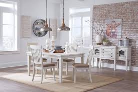 Signature Design By Ashley D603 35 Danbeck Table Chipped White We Do Hope That You Like The Picture Dining Table Extendable Dining Table Dining Room Decor