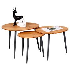 The white faux marble table top adds unique, contrasting detail that effortlessly compliments the overall theme of the table or table set. 3 Pieces Sofa Side Coffee Table Set Bamboo Nesting Modern Minimalist Triangle End Tables For Living Room Bedroom Kitchen Brown Walmart Com Walmart Com