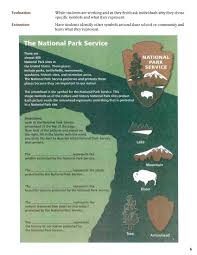 The national park service is an agency of the federal government of the united states that manages all national parks, many national monumen. National Park Service Symbols Teachers U S National Park Service