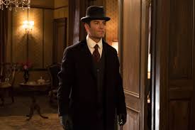Detective Murdoch Yannick Bisson Races Into The Funeral Home Murdoch Mysteries Detective Shows Detective