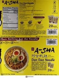Healthy noodle, one of the rare 1 net carb noodles out there. 3714 A Sha Dan Dan Noodle Taiwan The Ramen Rater