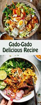 Gado Gado Delicious Recipe Cek Time Gado Gado Recipe Recipes Yummy Food