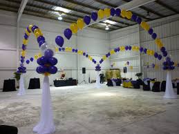 Dance Floor Balloon Arch Dance Floor Decoration With Balloon Arches And Draping Www Dreamarkevents Com Balloon Decorations Balloon Arch Balloons