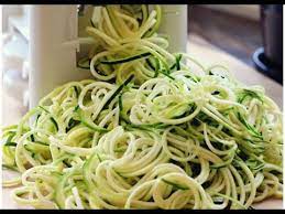 Zucchini noodles are made from raw zucchini that have been spiralized or cut into long, thin strips until they resemble spaghetti. How To Store Spiralized Zucchini Veggies To Last Youtube
