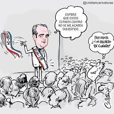 Los Últimos cuatro. Estoy casi seguro que el presidente entrante no se  quejará del anterior😆 Mi caricatura del viernes 16 de agosto 2024 en el  periódico@eldia_do . . . . #Agosto16 #Restauración #SegundoPeriodo  #abinader #periodicoElDia ...