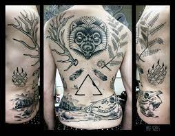 Dan gilsdorf caffeine tattoo warszawa. Huge Piece By Kris Ciezlik Http Electrictattoos Tumblr Com Picture Tattoos Geometric Tattoo Tattoos
