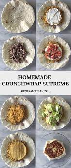 Homemade Crunchwrap Supreme Healthy Alternative To Taco Bell Recipes General Wellness Homemade Crunchwrap Supreme Crunch Wrap Supreme Homemade Crunchwrap
