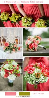 Your wedding bouquet is one of the most important staple pieces as you walk down the aisle on your big day. 8 Stunning Coral Wedding Color Combinations You Ll Love Colorsbridesmaid