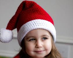 Crochet Baby Santa Hat: Newborn to Adult Sizes