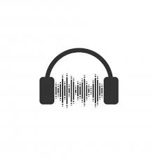 Black And White Music Logo Png Headphone Icon Design Template Vector Template Icons Design Icon Png And Vector With Transparent Background For Free Download In 2020 Music Logo Design Dj Logo Icon Design