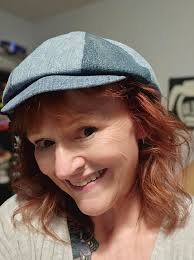 Since Glen started it, here's my Cortland hat for the beginning of my  anniversary vacation ￼