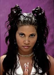 The long straight brown hair coupled with bangs styled upwards was the hit of the 90s. Thread By Jamaicansonya An Honorable Thread Of Some Hood Black Hairstyles From The 90s
