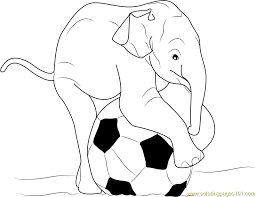Baby Elephant Playing Ball Coloring Page For Kids Free Elephant Printable Coloring Pages Online For Kids Coloringpages101 Com Coloring Pages For Kids If you want to see it come to the zoo the. baby elephant playing ball coloring