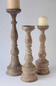Pottery Barn Amherst Wood Pillar Candle Holder Large Wood Candle Sticks Wood Pillar Candle Holders Wooden Candle Sticks